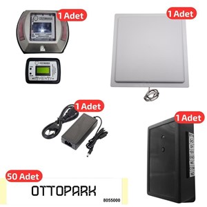 Mini Panel Otopark Hgs Giriş Sistemi Seti &Ccedil;ıkış Kablosuz Loop