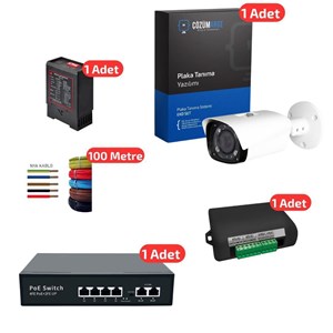 Standart Plaka Tanıma Sistemi Seti 1 Giriş - Loop İle &Ccedil;ıkış