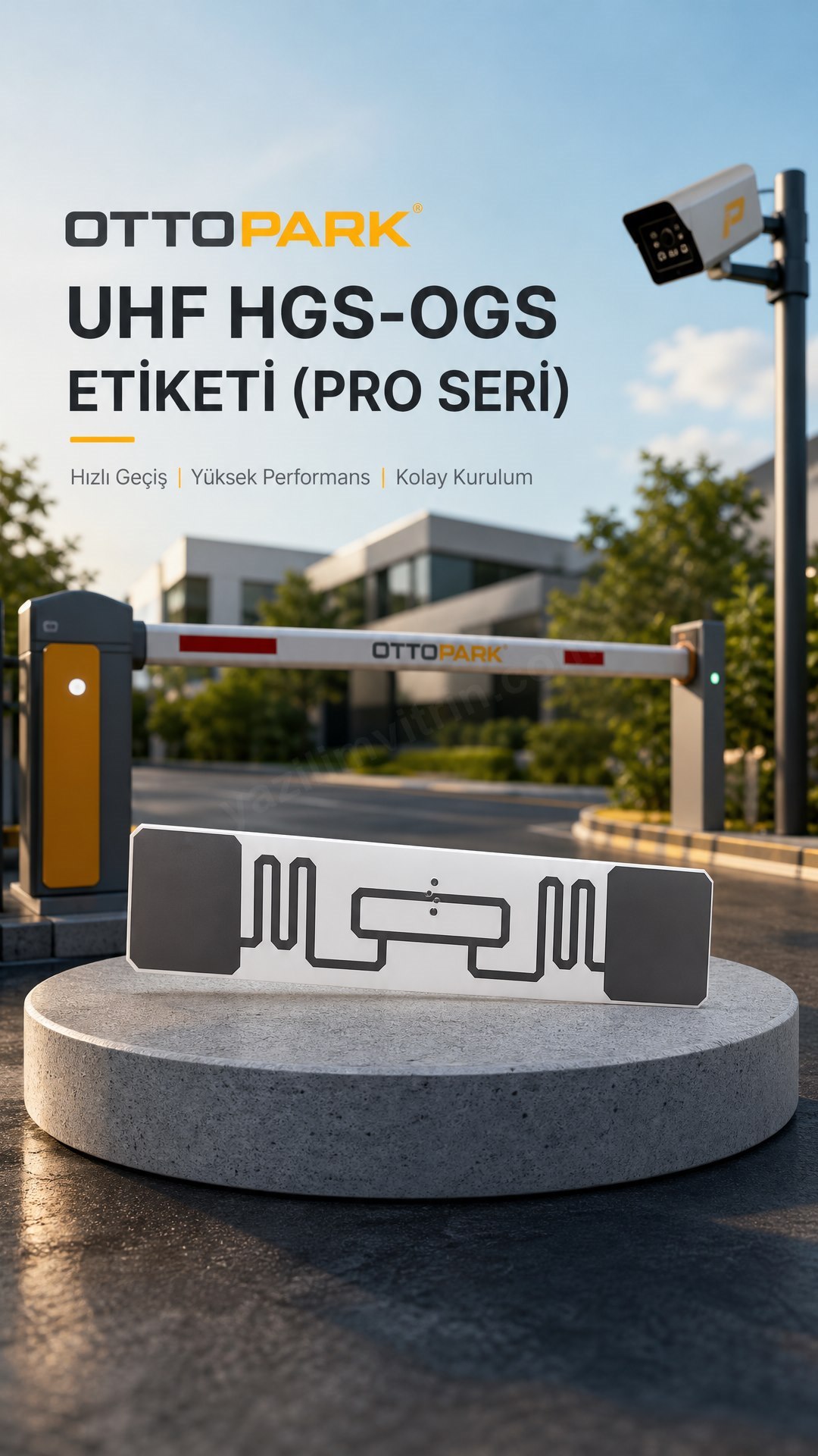 OttoPark Uhf Hgs-Ogs Etiketi (Pro Seri)