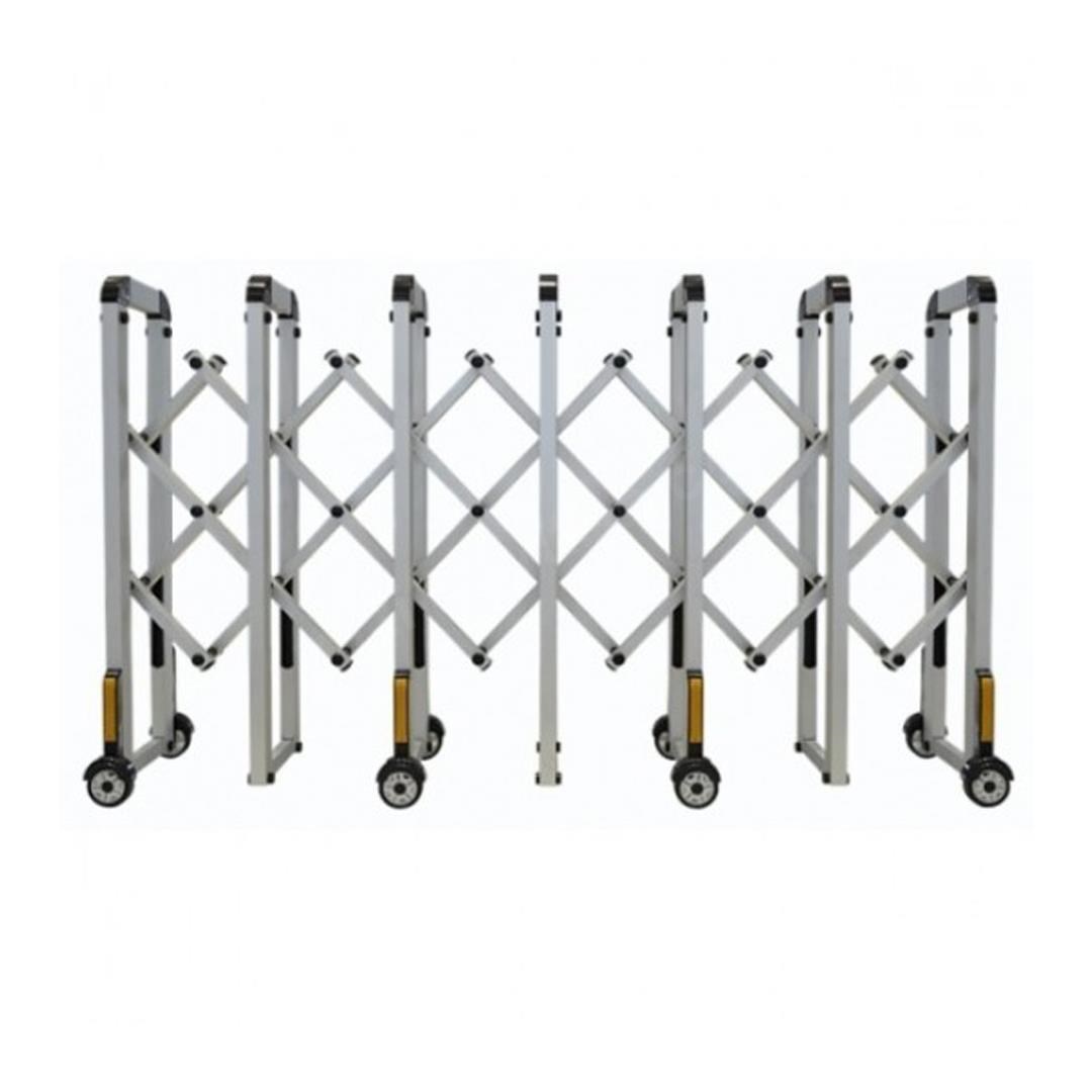 Otto Akr-120-45 Al&uuml;minyum Akordiyon Bariyer 2 Metre Akordiyon G&uuml;venlik Bariyeri