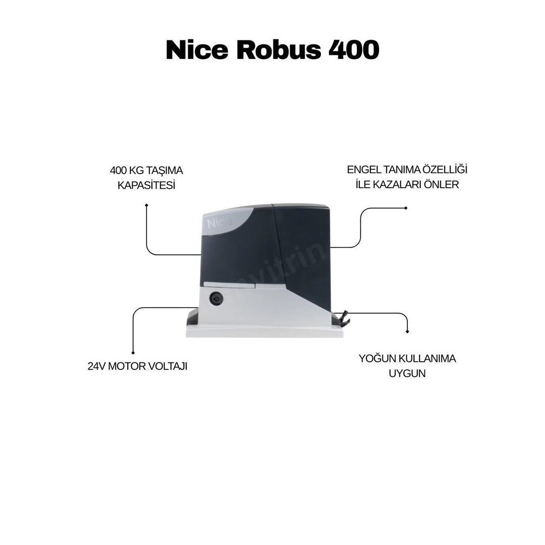 Nice Robus 400 KİT &Ouml;ZELİİKLERİ