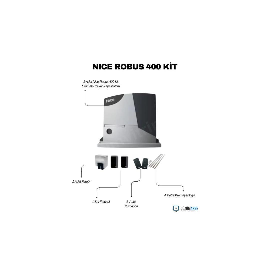 Nice Robus 400 Kit İ&ccedil;eriği