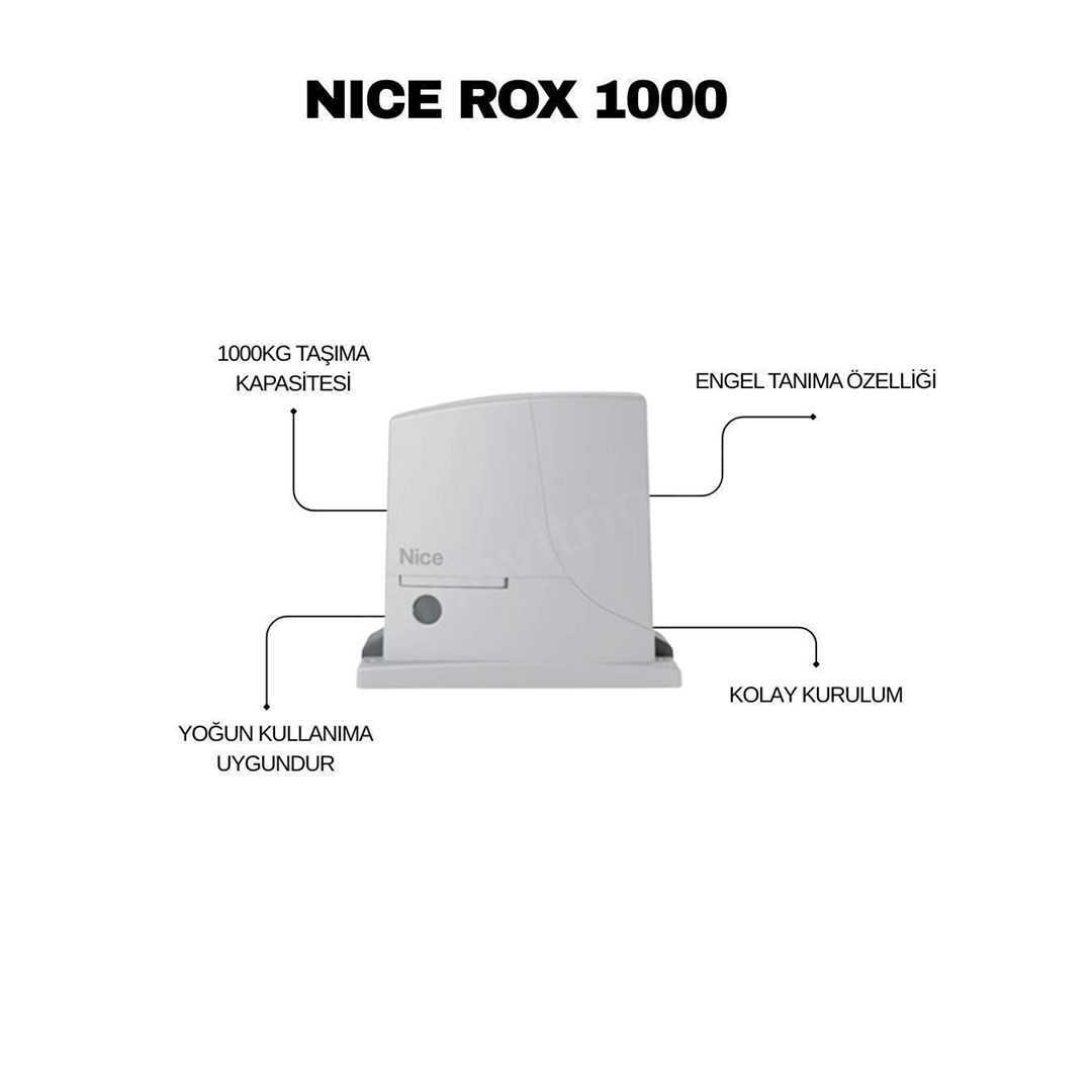 Nice ROX 100 Kit Genel &Ouml;zellikleri