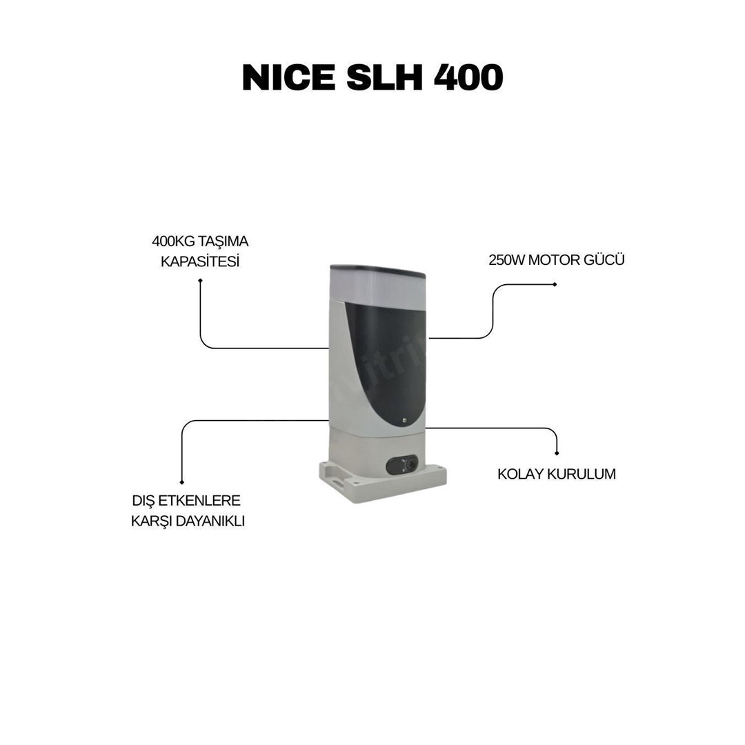 Nice SLH 400 KİT &Ouml;ZELLİKLERİ