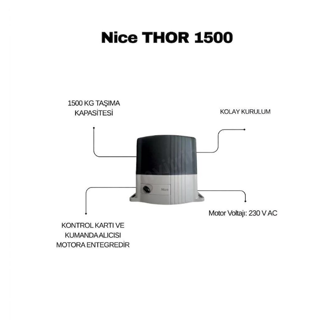 Nice THOR 1500 KİT &Ouml;ZELLİKLERİ