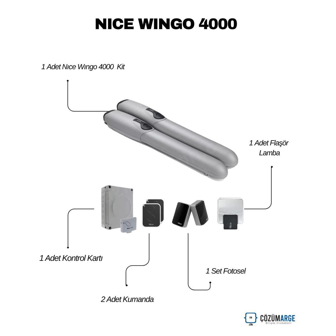 Nice WINGO 4000 KİT İ&Ccedil;ERİĞİ