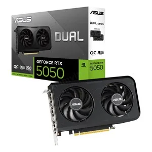 asus dual-rtx5050-o8g 128bıt vga &uuml;r&uuml;n fotoğrafı asus dual-rtx5050-o8g 128bıt vga resmi, asus dual-rtx5050-o8g 128bıt vga fotoğrafı