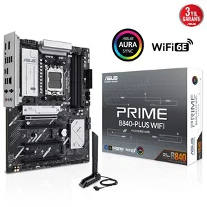 asus prıme b840-plus wıfı amd&nbsp; ddr5 atx anakart &uuml;r&uuml;n fotoğrafı asus prıme b840-plus wıfı amd&nbsp; ddr5 atx anakart resmi, asus prıme b840-plus wıfı amd&nbsp; ddr5 atx anakart fotoğrafı
