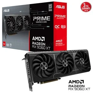asus prıme-rx9060xt-o8g 128bıt 8g vga &uuml;r&uuml;n fotoğrafı asus prıme-rx9060xt-o8g 128bıt 8g vga resmi, asus prıme-rx9060xt-o8g 128bıt 8g vga fotoğrafı