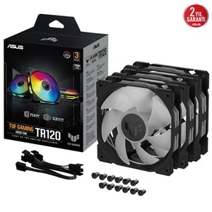 asus tuf tr120 120mm argb 3ın1 sıyah kasa fanı &uuml;r&uuml;n fotoğrafı asus tuf tr120 120mm argb 3ın1 sıyah kasa fanı resmi, asus tuf tr120 120mm argb 3ın1 sıyah kasa fanı fotoğrafı