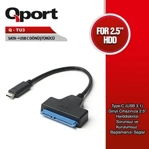 qport q-tu3 usb3.1 type-c to sata cevırıcı &uuml;r&uuml;n fotoğrafı qport q-tu3 usb3.1 type-c to sata cevırıcı resmi, qport q-tu3 usb3.1 type-c to sata cevırıcı fotoğrafı
