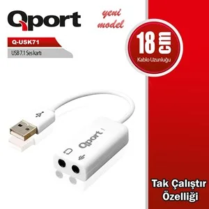 qport q-usk71 usb to 7.1 ses kartı &uuml;r&uuml;n fotoğrafı qport q-usk71 usb to 7.1 ses kartı resmi, qport q-usk71 usb to 7.1 ses kartı fotoğrafı