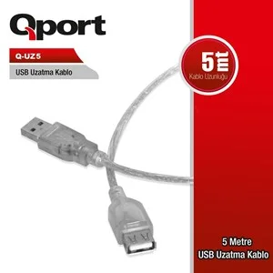qport q-uz5 5mt usb uzatma kablosu &uuml;r&uuml;n fotoğrafı qport q-uz5 5mt usb uzatma kablosu resmi, qport q-uz5 5mt usb uzatma kablosu fotoğrafı