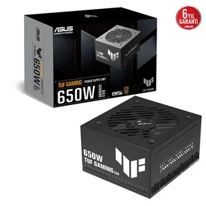 tuf gamıng 650b evo 650w 80 plus bronze &uuml;r&uuml;n fotoğrafı tuf gamıng 650b evo 650w 80 plus bronze resmi, tuf gamıng 650b evo 650w 80 plus bronze fotoğrafı