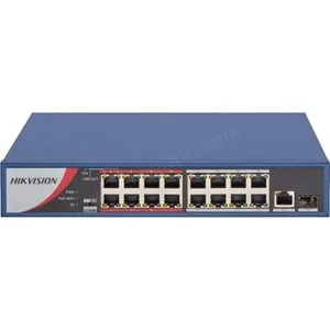 hİkvİsİon ds-3e0518p-e/m 16 port poe switch &uuml;r&uuml;n fotoğrafı hİkvİsİon ds-3e0518p-e/m 16 port poe switch resmi, hİkvİsİon ds-3e0518p-e/m 16 port poe switch fotoğrafı