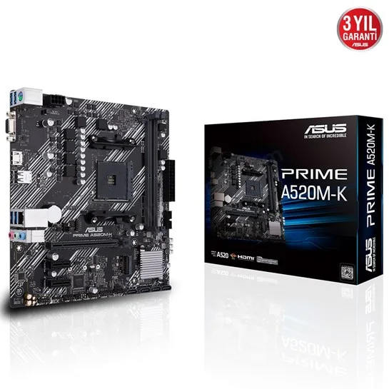 asus prıme a520m-k ddr4 4600mhz vga m.2 matx am4 &uuml;r&uuml;n fotoğrafı asus prıme a520m-k ddr4 4600mhz vga m.2 matx am4 resmi, asus prıme a520m-k ddr4 4600mhz vga m.2 matx am4 fotoğrafı