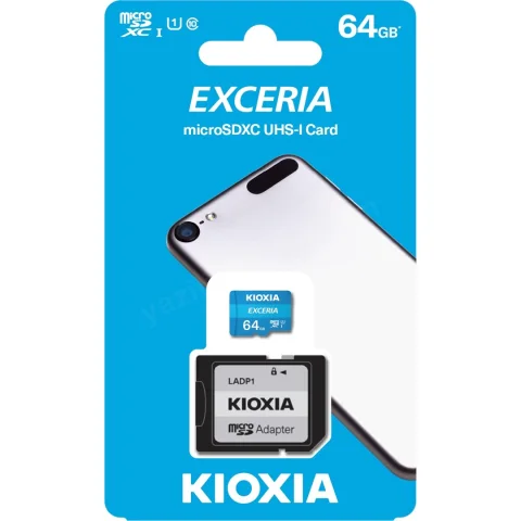 64gb Mıcro Sdhc C10 100mb/S Kıoxıa Lmex1l064gg2