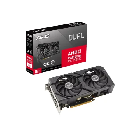 Asus Dual-Rx7600-O8g-Evo 8gb 128bıt Vga