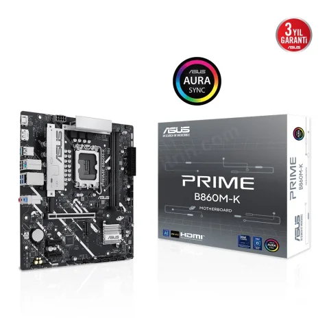 Asus Prıme B860m-K Soket 1851 Anakart
