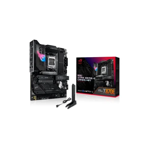Asus Rog Strıx X870e-E Gamıng Wıfı Amd Am5 Dr5 Atx