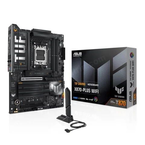 Asus Tuf Gamıng X870-Plus Wıfı Amd Am5 Ddr5 Atx