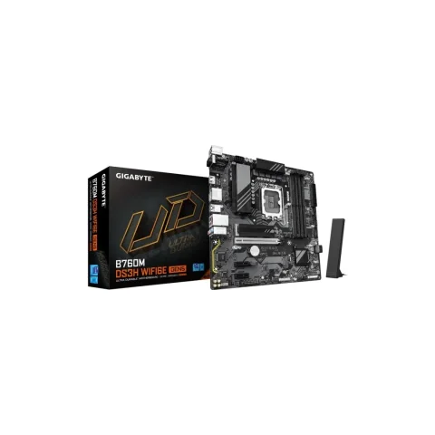 Gıgabyte B760m Ds3h Wıfı6e Gen5 Hdmı Vga Dp 1700p
