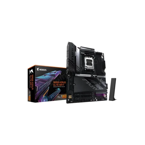 Gıgabyte B850 Aorus Elıte Wıfı7 Ddr5 8000mhz Hdmı/Dp Atx Am5