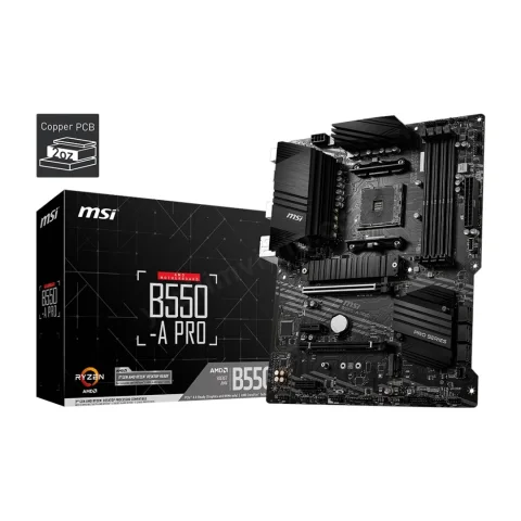 Msı B550-A Pro Ddr4 4400(Oc)mhz Hdmı / Dp Atx Am4