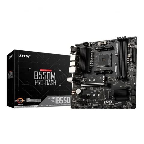 Msı B550m Pro-Vdh Ddr4 4400(Oc) Hdmı Matx Am4