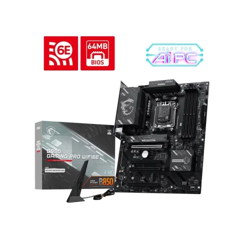Msı B850 Gamıng Pro Wıfı6e Ddr5 Am5 Anakart