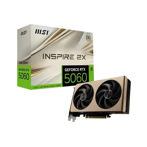 Msı Geforce Rtx 5060 8g Inspıre 2x Oc 128bıt