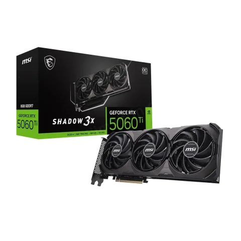 Msı Geforce Rtx 5060 Tı 8g Shadow 3x Oc Classıc