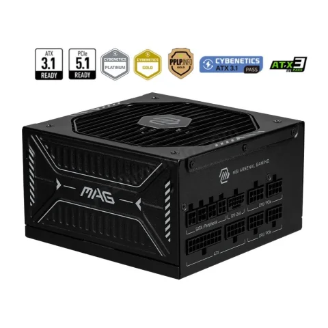 Msı Mag A850gls Pcıe5 850w 80+ Gold Full Mod&uuml;ler