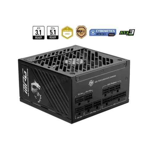 Msı Mpg A1000gs Pcıe5 1000w 80+ Gold Full Moduler