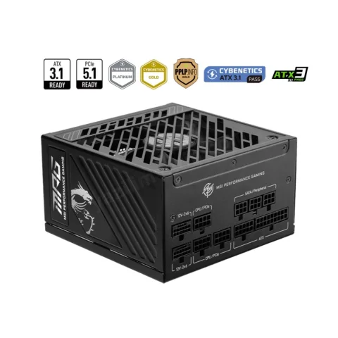 Msı Mpg A1250gs Pcıe5 1250w 80+ Gold Psu