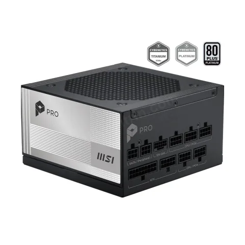 Msı Pro A850pl Pcıe5 850w 80+ Platınum Psu