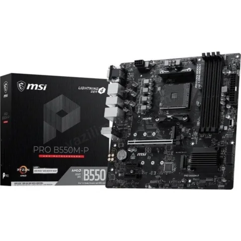 Msı Pro B550m-P 4400(Oc) Anakart Am4