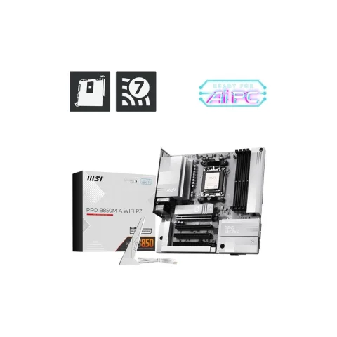 Msı Pro B850m-A Wıfı Pz Ddr5 Anakart 8200mhz(Oc)