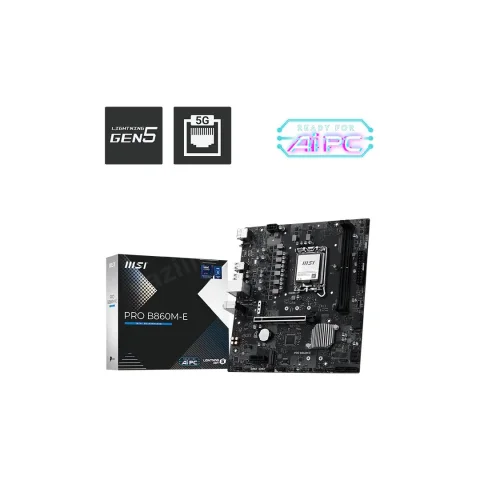 Msı Pro B860m-E Ddr5 6400mhz(Oc) 1851p Matx