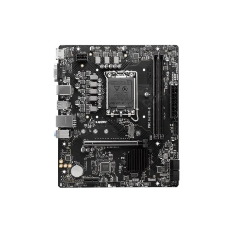 Msı Pro H610m-E Ddr5 5600mhz(Oc) Hdmı Vga M.2 Matx 1700p