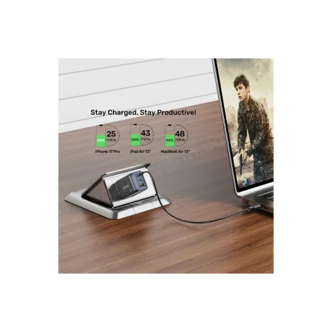 Unıtek 65w Max Gan Sarj Istasyonu (P1130abk01-Eu)