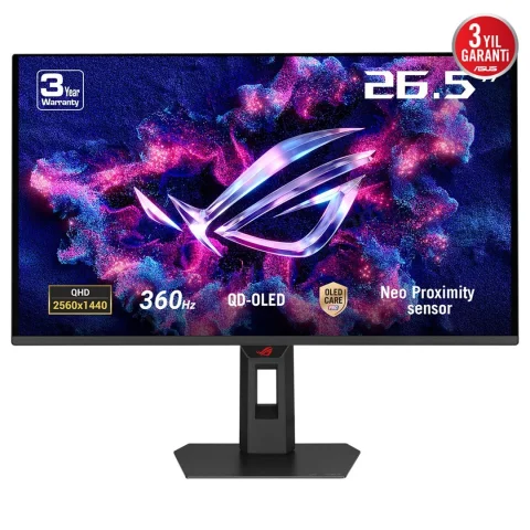 26.5 Asus Rog Strıx Xg27aqdng 360hz 0.03ms Monıtor
