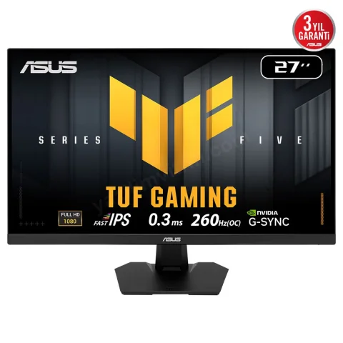 27 Asus Tuf Gamıng Vg279qm5f 260hz Ips Monıtor