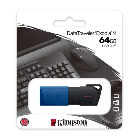 64gb Usb3.2 Dtxm/64gb Exodia M Kıngston