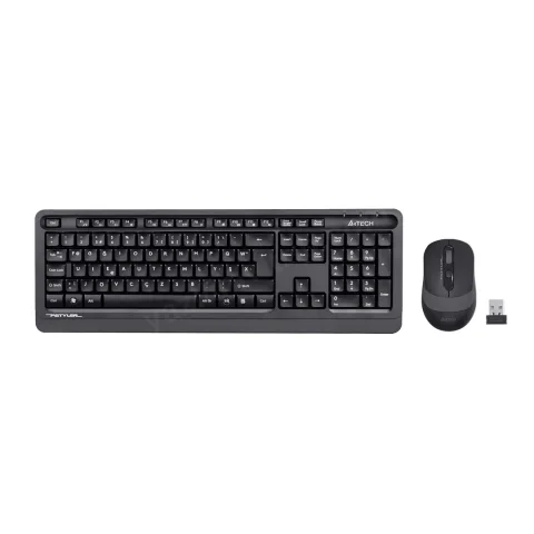 A4 Tech Fg1010 F Usb Gri Klavye+mouse Kablosuz Set
