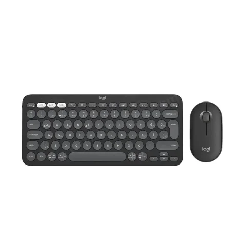 Logıtech Pebble T&uuml;rk&ccedil;e Q Klavye Ve Mouse 920-012245