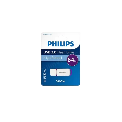 Phılıps 64gb Usb 2.0 25/10mb/S Fm64fd70b/00