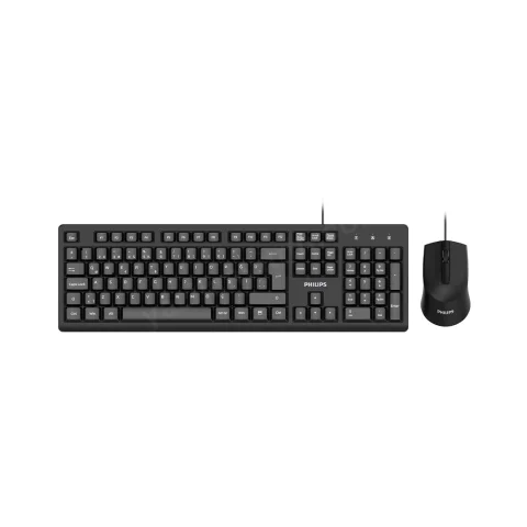 Phılıps Kablolu Klavye&mouse Set Spt6234 Siyah