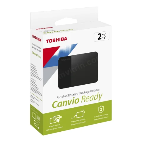 2tb Canvıo Ready 2.5" Usb3.2 G1 Toshıba Hdtp320ek3aa