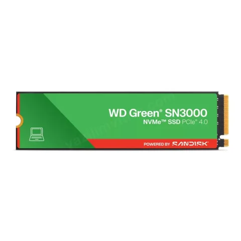 500gb Wd Green M.2 Nvme Sn3000 5000/4000mb/S Wds500g5g0e Ssd